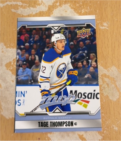 2023-24 Upper Deck MVP #13 Tage Thompson — front