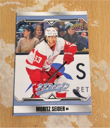 2024-25 Upper Deck MVP #53 Moritz Seider — front