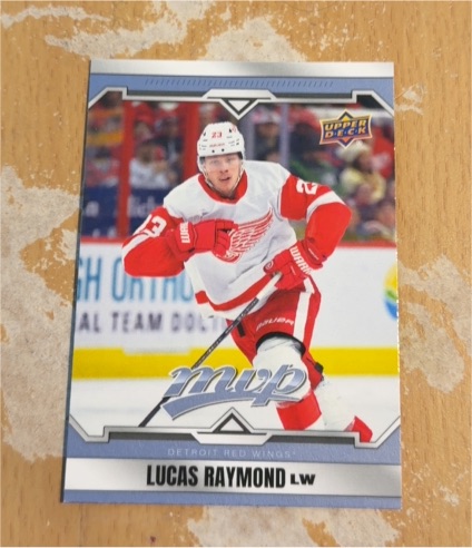 2024-25 Upper Deck MVP #124 Lucas Raymond — front