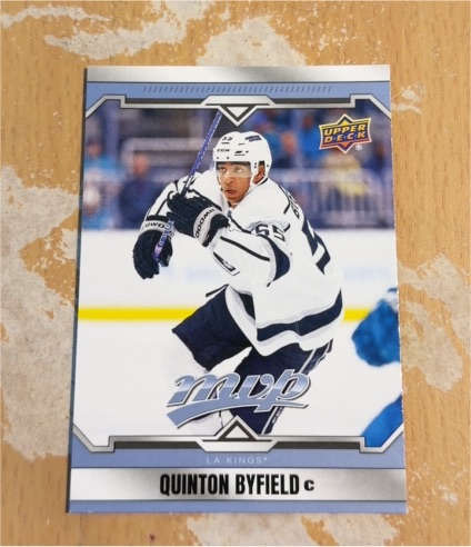 2024-25 Upper Deck MVP #96 Quinton Byfield — front