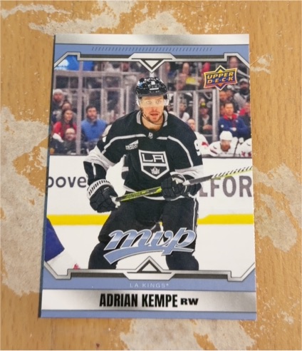 2024-25 Upper Deck MVP #73 Adrian Kempe — front