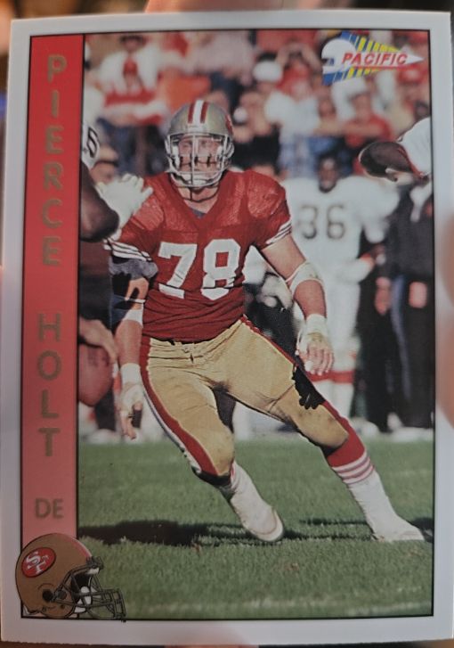 1992 Pacific #607 Pierce Holt — front