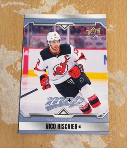 2024-25 Upper Deck MVP #149 Nico Hischier — front