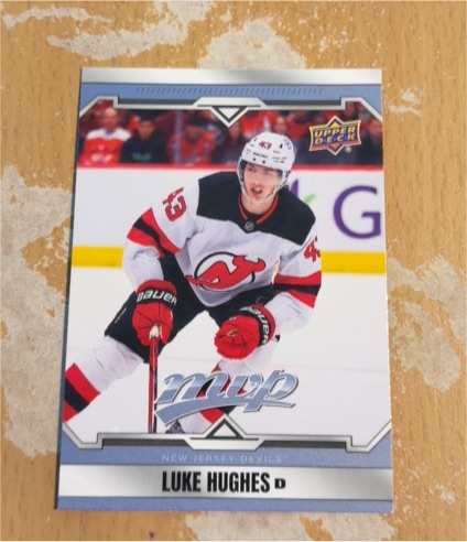 2024-25 Upper Deck MVP #138 Luke Hughes — front