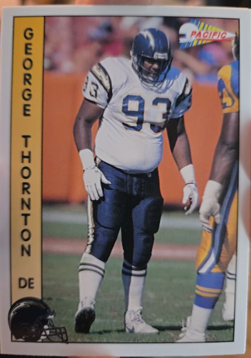 1992 Pacific #596 George Thornton — front