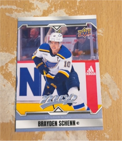 2024-25 Upper Deck MVP #156 Brayden Schenn — front