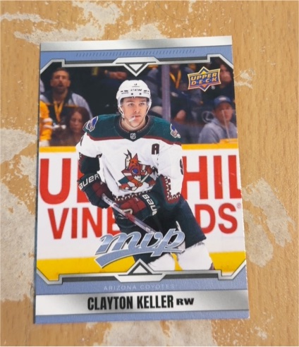 2024-25 Upper Deck MVP #131 Clayton Keller — front