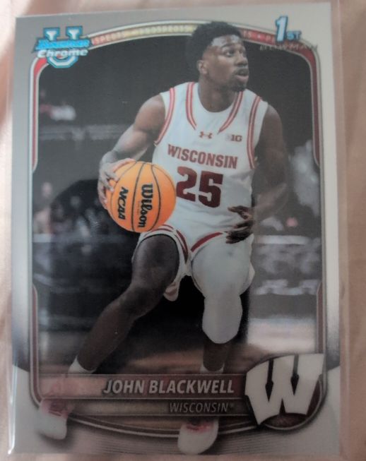 2025 Bowman Chrome #BCP-78 John Blackwell — front