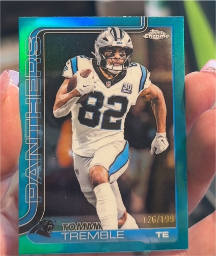 2025 Topps Chrome Football #44 Tommy Tremble — front