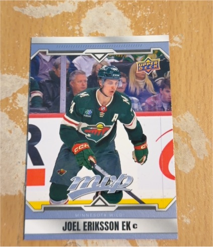 2024-25 Upper Deck MVP #129 Joel Eriksson Ek — front