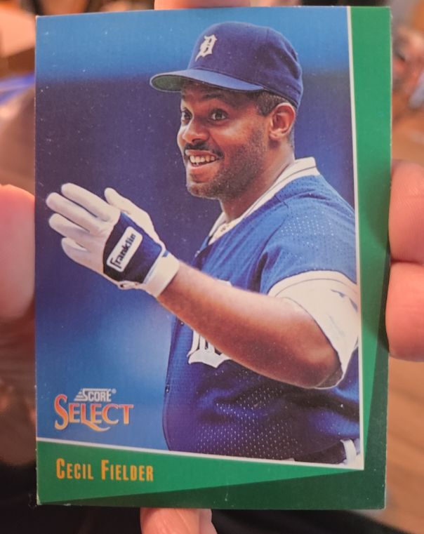 1993 Score Select #20 Cecil Fielder — front