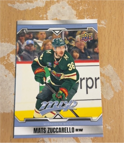 2024-25 Upper Deck MVP #77 Mats Zuccarello — front