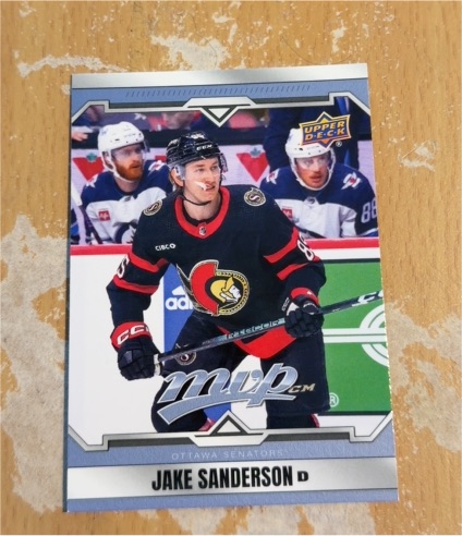 2024-25 Upper Deck MVP #146 Jake Sanderson — front