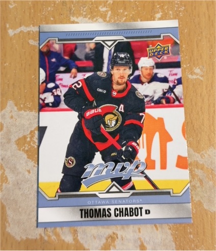 2024-25 Upper Deck MVP #23 Thomas Chabot — front