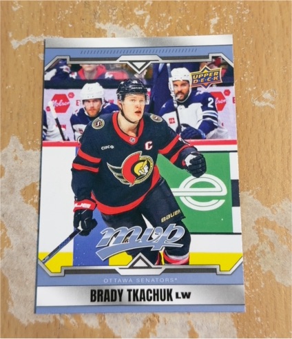 2024-25 Upper Deck MVP #18 Brady Tkachuk — front