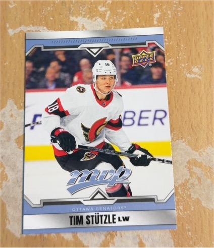 2022-23 Upper Deck MVP #72 Tim Stutzle — front