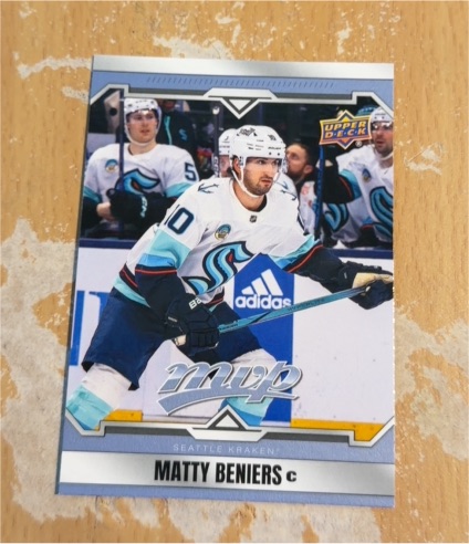 2024-25 Upper Deck MVP #135 Matty Beniers — front