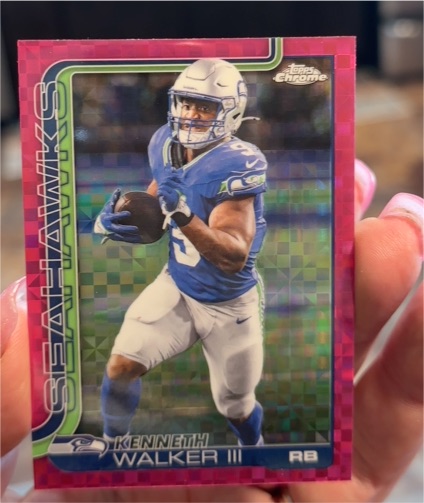 2025 Topps Chrome #276 Kenneth Walker III — front