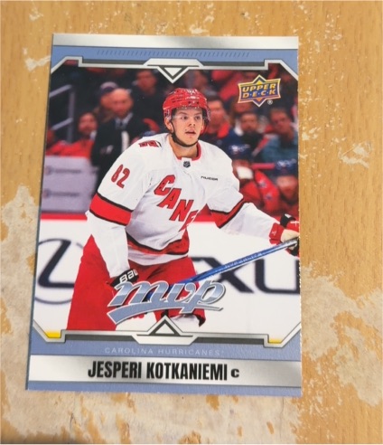2024-25 Upper Deck MVP #118 Jesperi Kotkaniemi — front