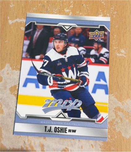 2024-25 Upper Deck MVP #128 T.J. Oshie — front