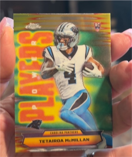 2025 Topps Chrome #PP-28 Tetairoa McMillan — front