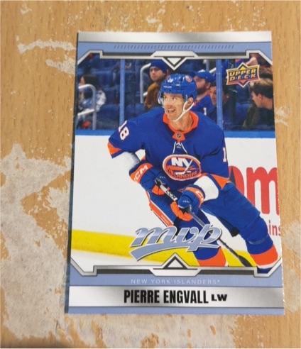 2024-25 Upper Deck MVP #43 Pierre Engvall — front