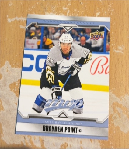 2024-25 Upper Deck MVP #6 Brayden Point — front