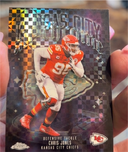 2025 Topps Chrome All-Chrome #ACT-17 Chris Jones — front