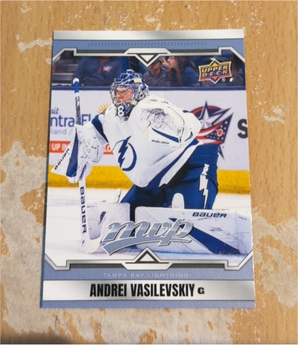 2025-26 Upper Deck MVP #161 Andrei Vasilevskiy — front