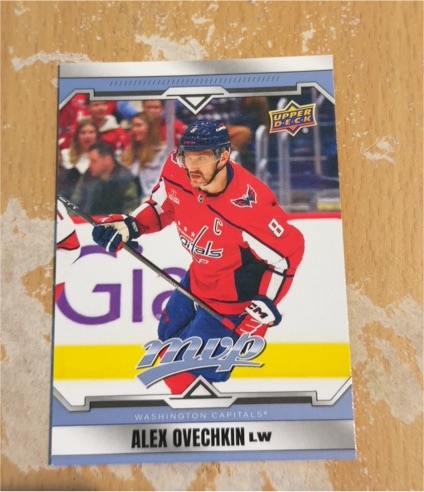 2024-25 Upper Deck MVP #39 Alex Ovechkin — front