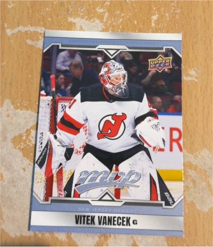 2024-25 Upper Deck MVP #171 Vitek Vanecek — front