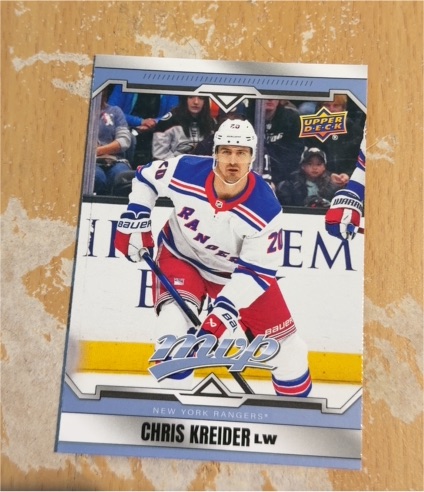 2024-25 Upper Deck MVP #65 Chris Kreider — front