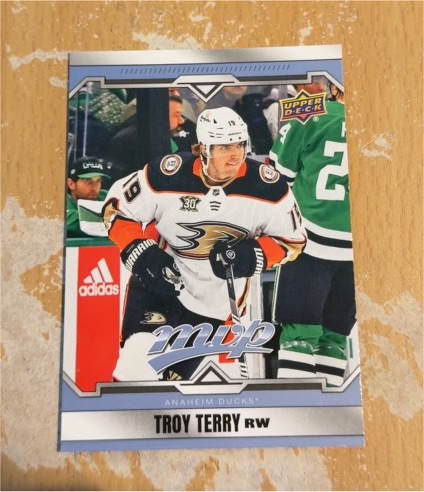 2024-25 Upper Deck MVP #54 Troy Terry — front