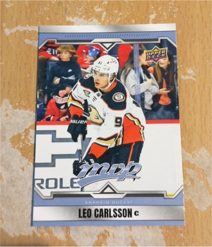2024-25 Upper Deck MVP #91 Leo Carlsson — front