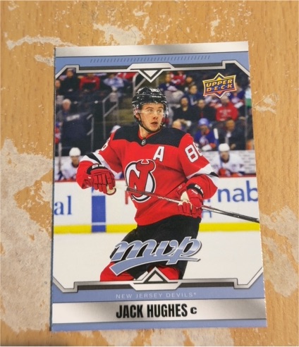 2024-25 Upper Deck MVP #47 Jack Hughes — front