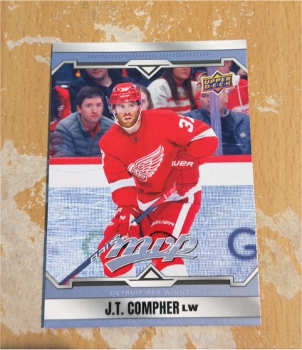 2024-25 Upper Deck MVP #112 J.T. Compher — front