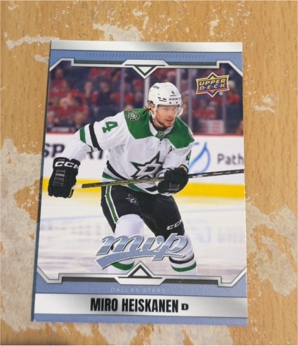 2024-25 Upper Deck MVP #127 Miro Heiskanen — front
