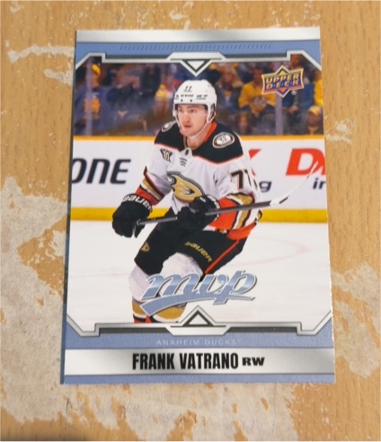 2024-25 Upper Deck MVP #181 Frank Vatrano — front