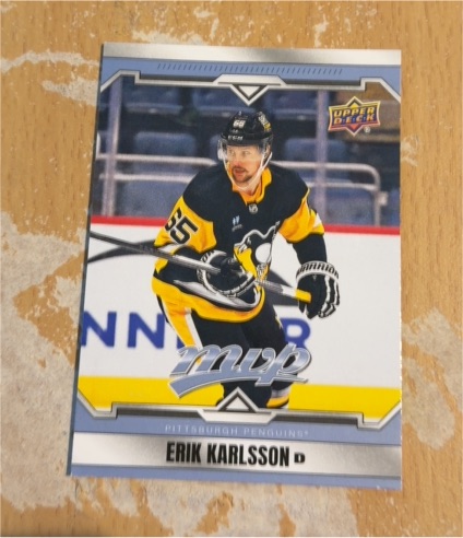 2024-25 Upper Deck MVP #4 Erik Karlsson — front