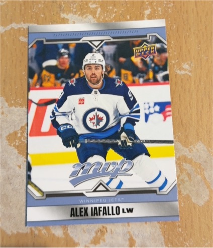 2024-25 Upper Deck MVP #76 Alex Iafallo — front