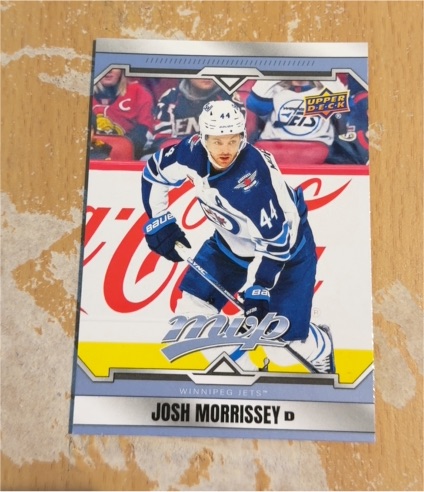 2024-25 Upper Deck MVP #17 Josh Morrissey — front