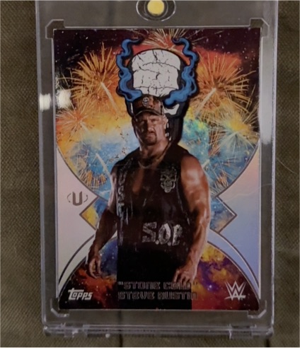 2025 Topps WWE Universe #NMS-18 Stone Cold Steve Austin Namesakes — front