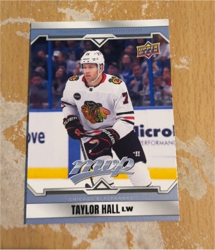 2024-25 Upper Deck MVP #184 Taylor Hall — front