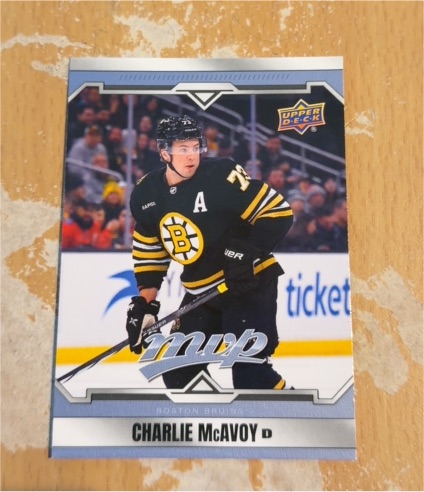 2024-25 Upper Deck MVP #173 Charlie McAvoy — front