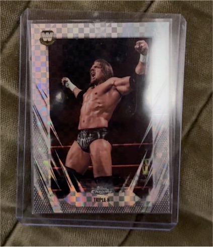 2026 Topps Chrome WWE #4 Triple H — front