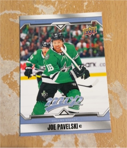 2024-25 Upper Deck MVP #16 Joe Pavelski — front