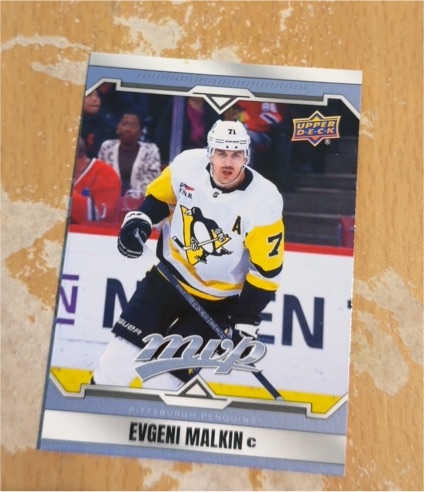 2024-25 Upper Deck MVP #195 Evgeni Malkin — front