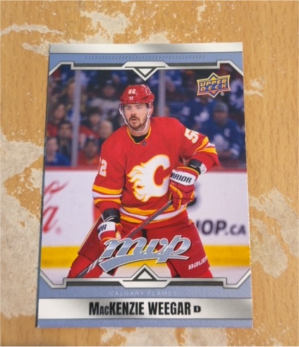 2024-25 Upper Deck MVP #106 Mackenzie Weegar — front