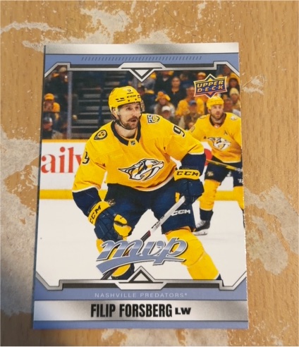 2024-25 Upper Deck MVP #3 Filip Forsberg — front