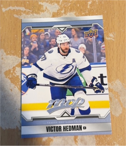 2023-24 Upper Deck MVP #104 Victor Hedman — front